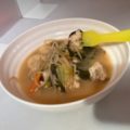 青梗菜の肉団子スープすいとん入り🥢