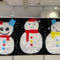1月23日(土)　製作【ゆきだるまつくろう♪】を行いました！